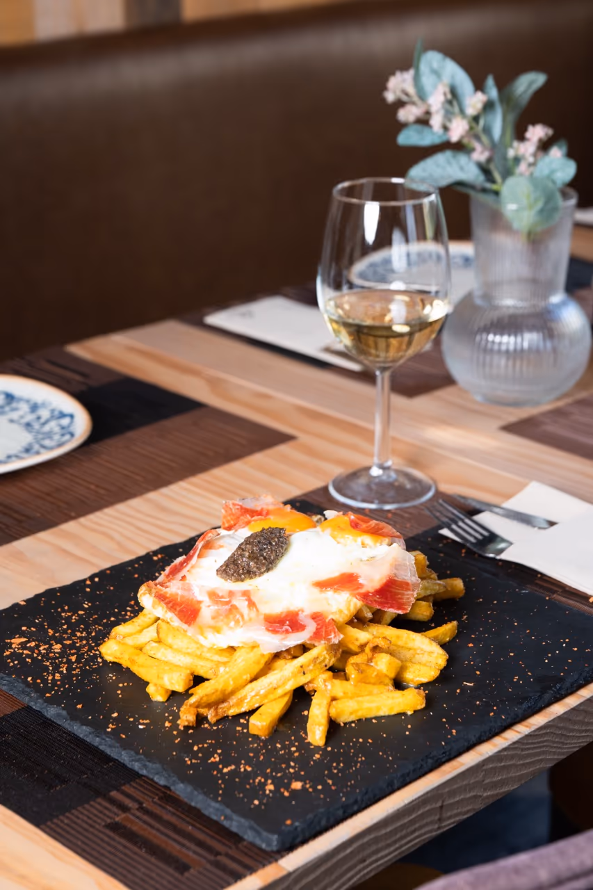 Uova ruspanti al tartufo